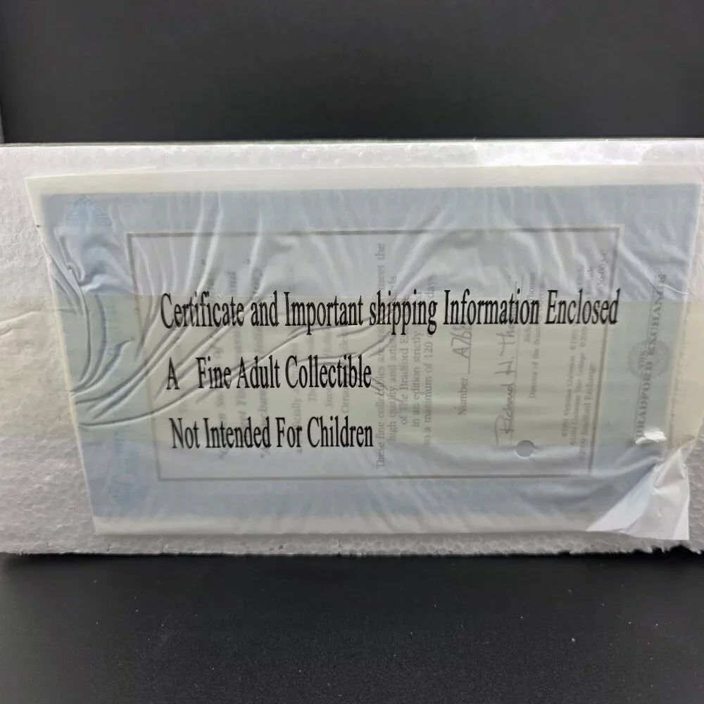 Bradford Exchange‎ Ornament Set 3pc New COA